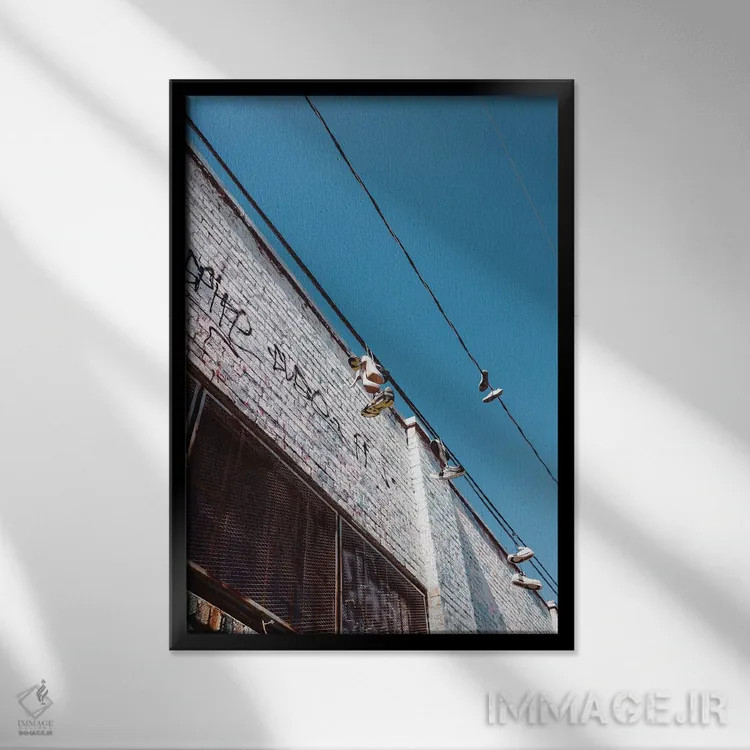 تابلو سان فرانسیسکو یازدهم اثر بثانی یانگ - نمای قابدار مشکی