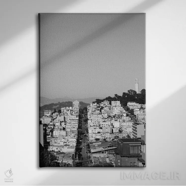 تابلو سان فرانسیسکو هفدهم اثر بثانی یانگ - نمای روبهرو روی دیوار