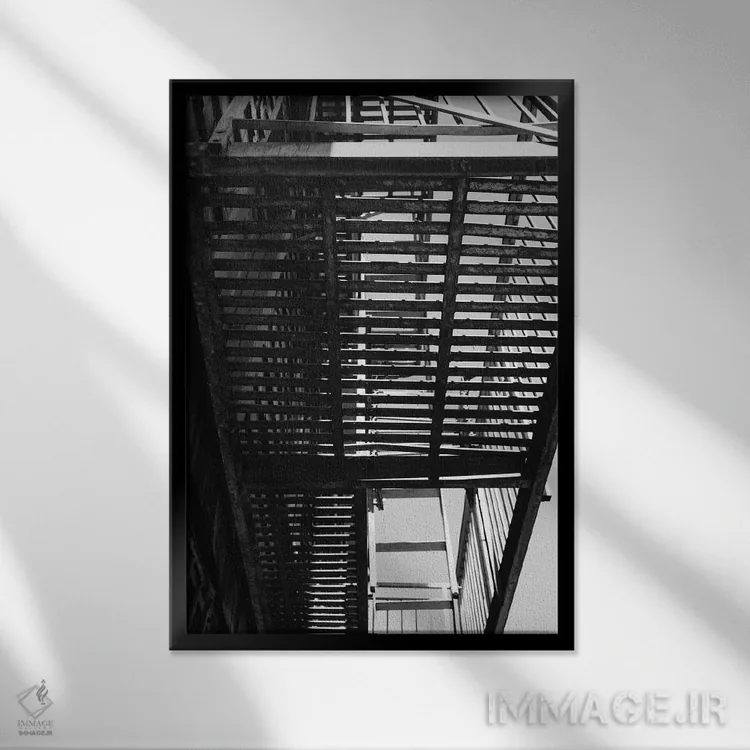 تابلو سان فرانسیسکو پانزدهم اثر بثانی یانگ - نمای قابدار مشکی