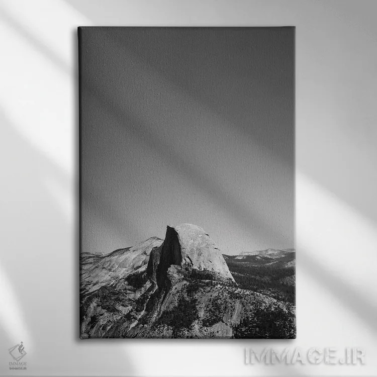 تابلو Yosemite National Park,نقطه گلیشر - پارک ملی یوسیمیتی اثر بثانی یانگ - نمای روبهرو روی دیوار