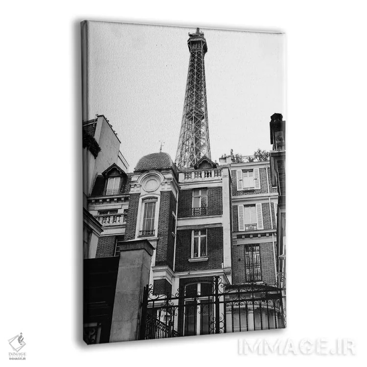 تابلو پاریس تاریک هفتم (ژانر نوآر) اثر بثانی یانگ - نمای پرسپکتیو محصول