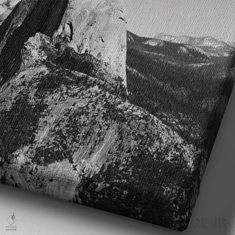 تابلو Yosemite National Park,نقطه گلیشر - پارک ملی یوسیمیتی اثر بثانی یانگ - نمای نزدیک بافت بوم