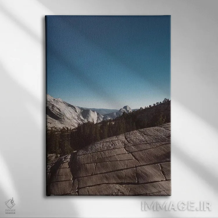 تابلو Yosemite National Park V,نقطه اولمستد - پارک ملی یوسیمیتی پنجم اثر بثانی یانگ - نمای روبهرو روی دیوار