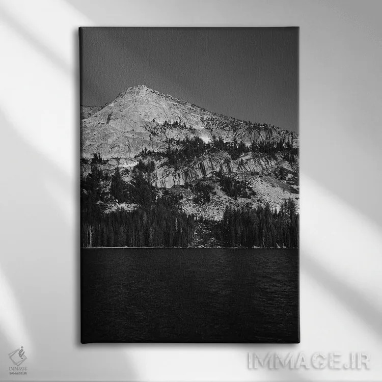 تابلو Yosemite National Park,دریاچه تنایا - پارک ملی یوسیمیتی اثر بثانی یانگ - نمای روبهرو روی دیوار