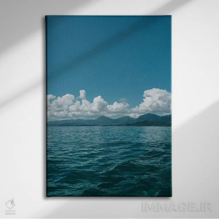 تابلو اوآهو هاوایی نهم اثر بثانی یانگ - نمای روبهرو روی دیوار