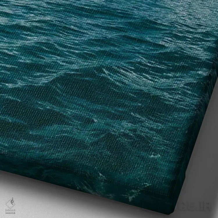 تابلو اوآهو هاوایی نهم اثر بثانی یانگ - نمای نزدیک بافت بوم