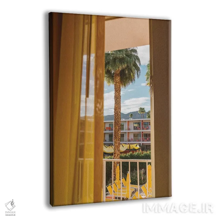 تابلو رویاهای پالم اسپرینگز اثر بثانی یانگ - نمای پرسپکتیو محصول