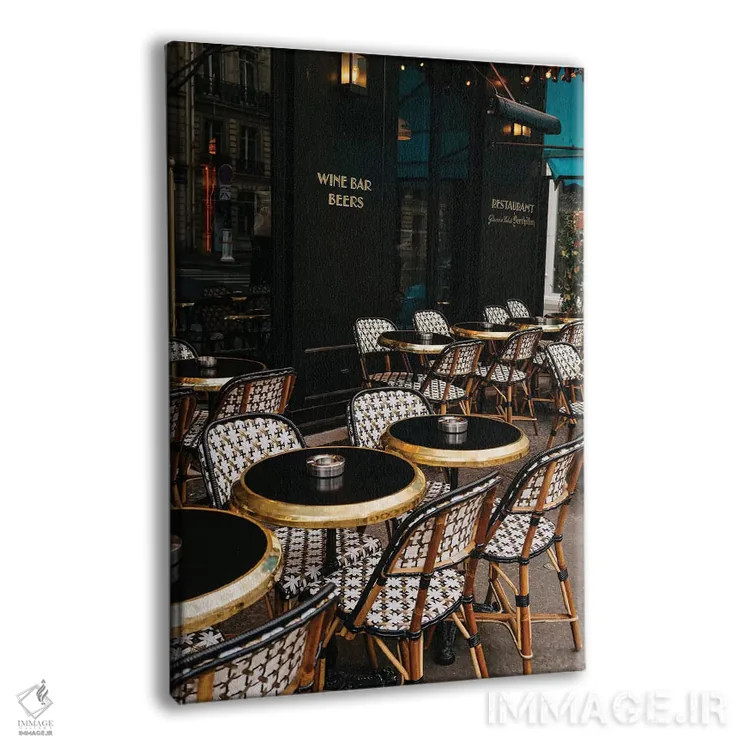 تابلو کافه پاریس ۸ اثر بثانی یانگ - نمای پرسپکتیو محصول