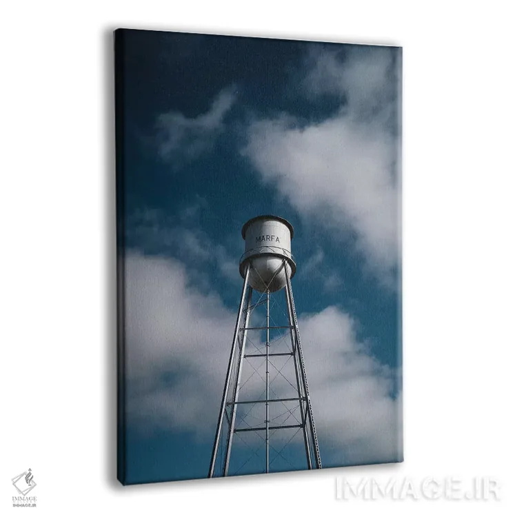 تابلو برج آب مارفا اثر بثانی یانگ - نمای پرسپکتیو محصول