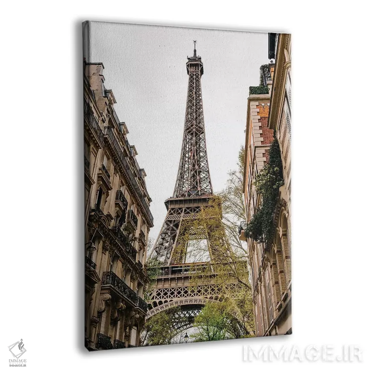 تابلو برج ایفل ۴ اثر بثانی یانگ - نمای پرسپکتیو محصول