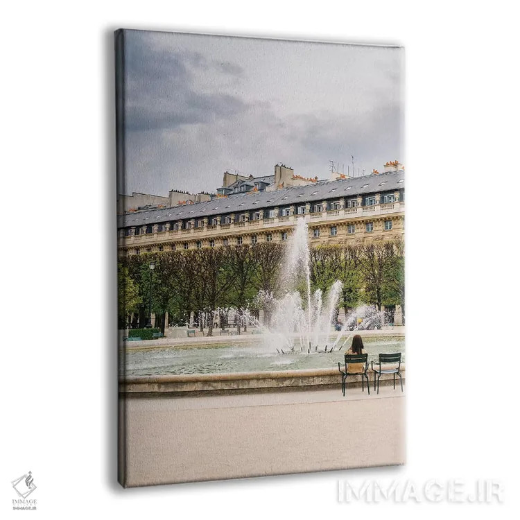 تابلو باغ قصر سلطنتی ۵ اثر بثانی یانگ - نمای پرسپکتیو محصول