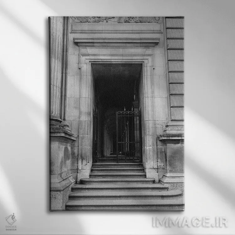 تابلو لوور ۷ اثر بثانی یانگ - نمای روبهرو روی دیوار