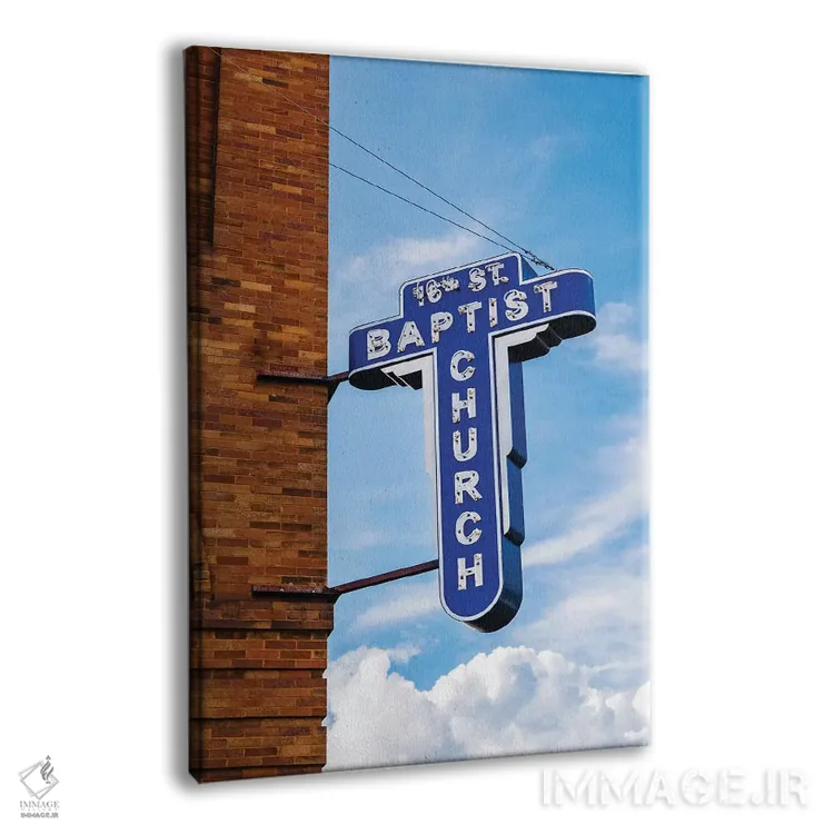 تابلو کلیسای باپتیست خیابان شانزدهم ۲ اثر بثانی یانگ - نمای پرسپکتیو محصول