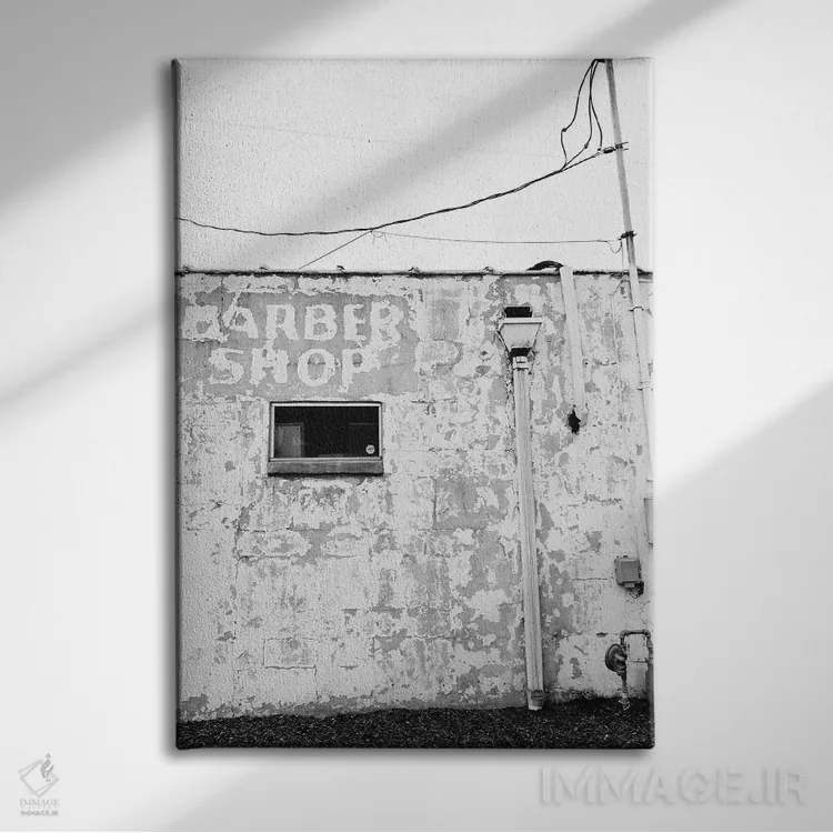 تابلو آرایشگاه آلاباما ۲ اثر بثانی یانگ - نمای روبهرو روی دیوار