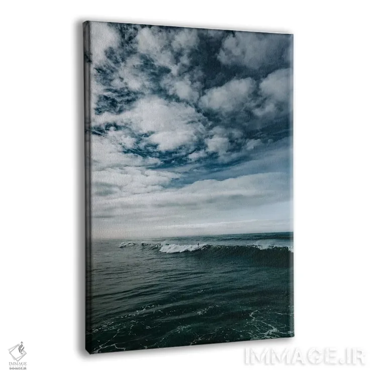 تابلو موجسواری ساحل اقیانوسی سن دیگو II اثر بثانی یانگ - نمای پرسپکتیو محصول