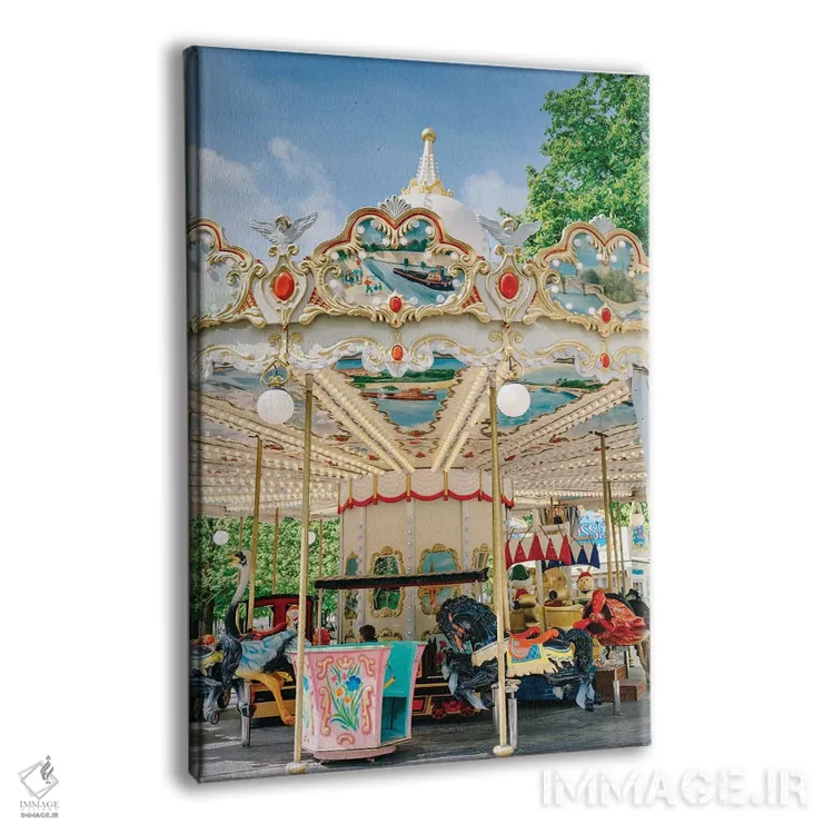 تابلو باغ تویلری III اثر بثانی یانگ - نمای پرسپکتیو محصول