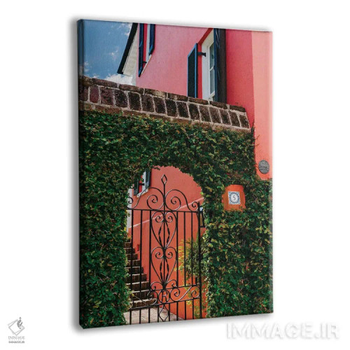 تابلو صورتی چارلستون VIII اثر بثانی یانگ - نمای پرسپکتیو محصول