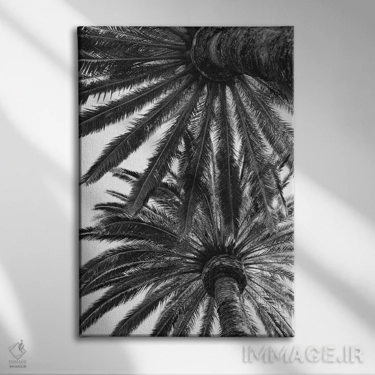 تابلو نخلهای ونیز اثر بثانی یانگ - نمای روبهرو روی دیوار