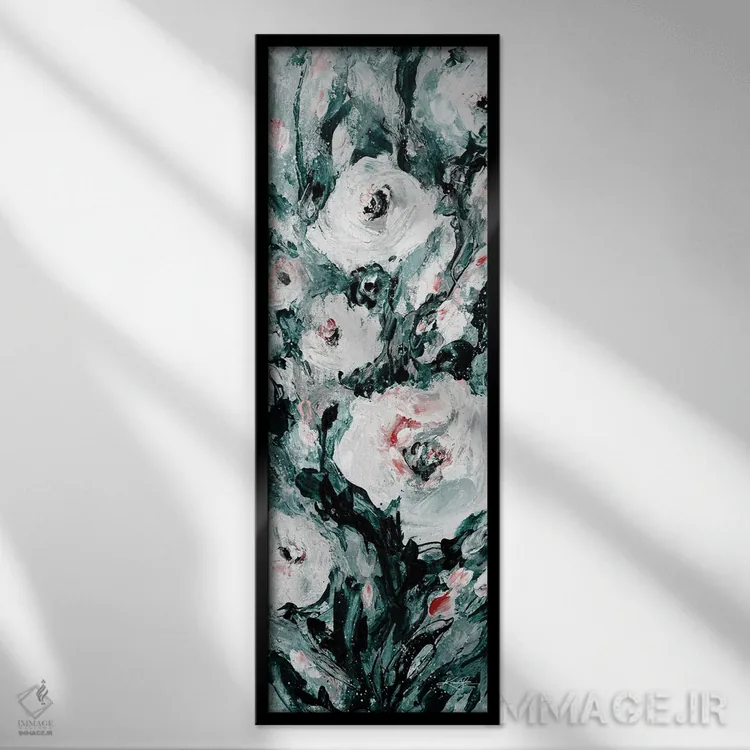 تابلو عشق باقی میماند اول-دوم اثر کتی مورتون استنیون - نمای قابدار مشکی