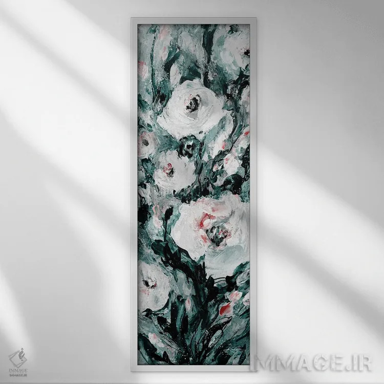 تابلو عشق باقی میماند اول-دوم اثر کتی مورتون استنیون - نمای قابدار سفید