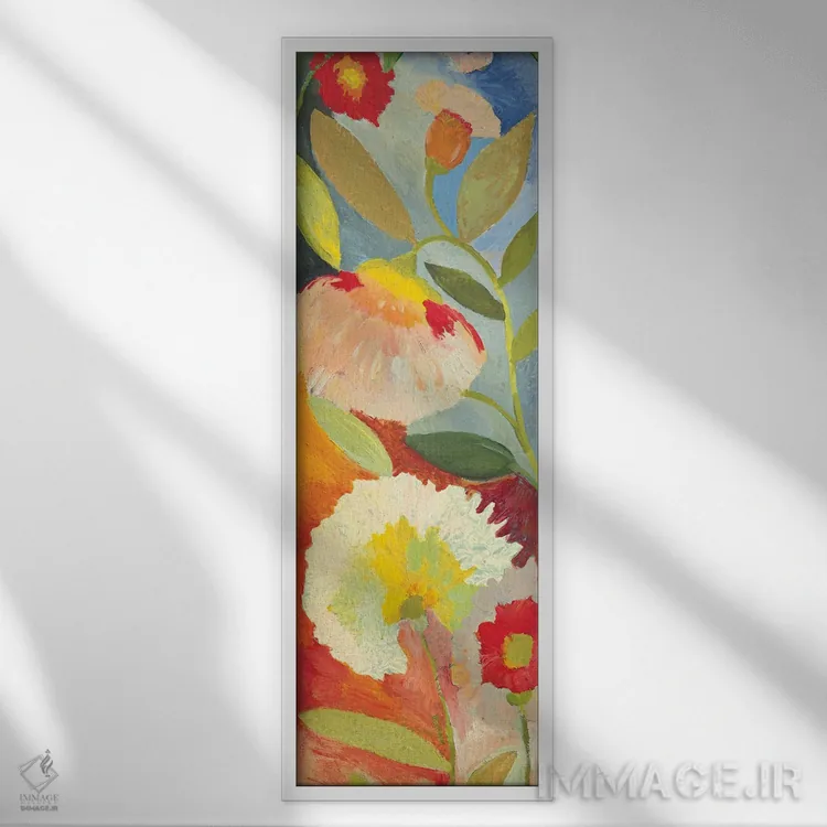 تابلو بلومزبری II اثر کیم پارکر - نمای قابدار سفید