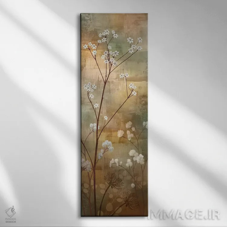 تابلو جنگل مهآلود II اثر کنراد ناتسن - نمای روبهرو روی دیوار