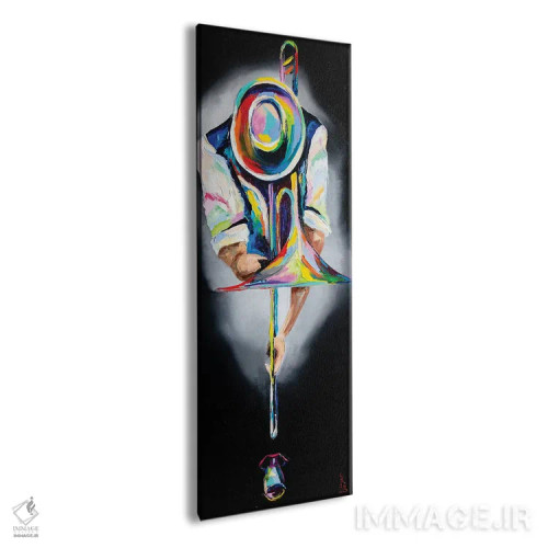 تابلو اجرای موسیقی جَز اثر کوپتسووا آرت (استودیو یا برند هنری) - نمای پرسپکتیو محصول