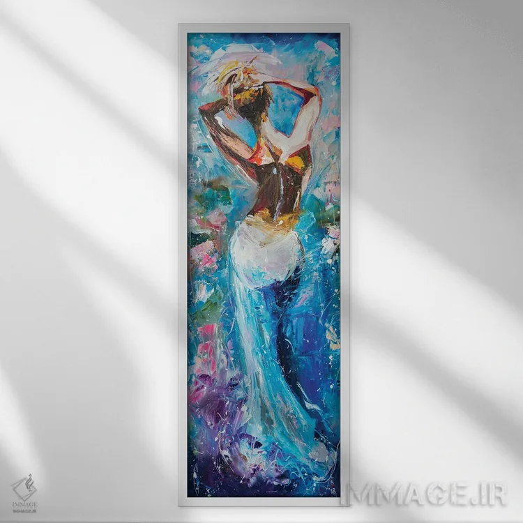 تابلو صبح شیرین اثر کوپتسووا آرت (استودیو یا برند هنری) - نمای قابدار سفید