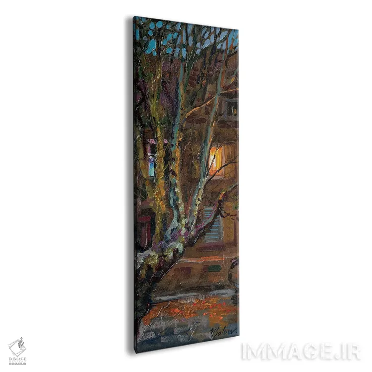 تابلو نور در پنجره اثر کاتارینا والِوا - نمای پرسپکتیو محصول