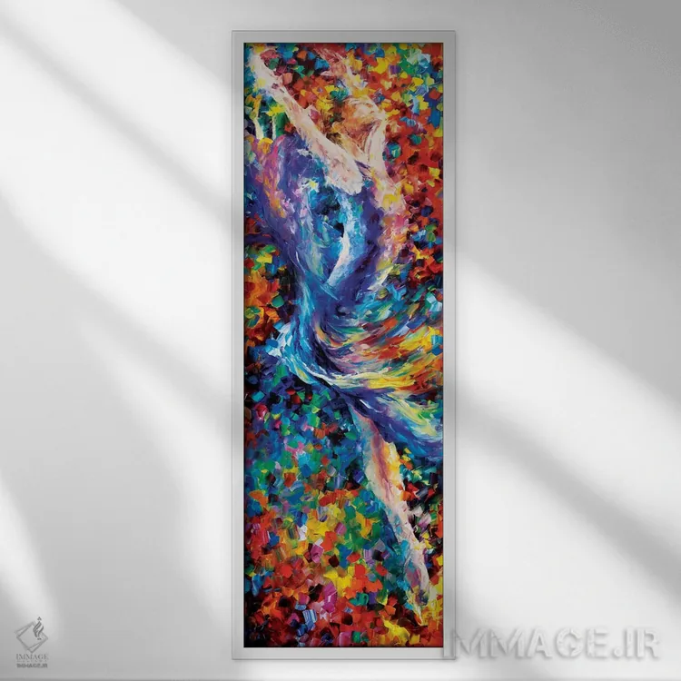 تابلو پرش اثر لئونید آفرموف - نمای قابدار سفید