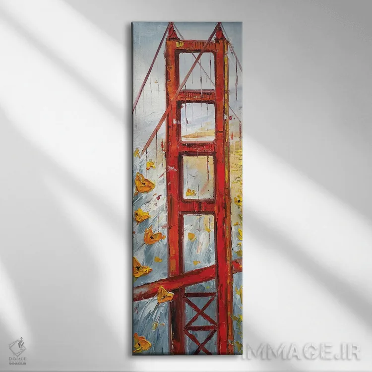 تابلو تا ابد و یک روز اثر لیزا الی - نمای روبهرو روی دیوار