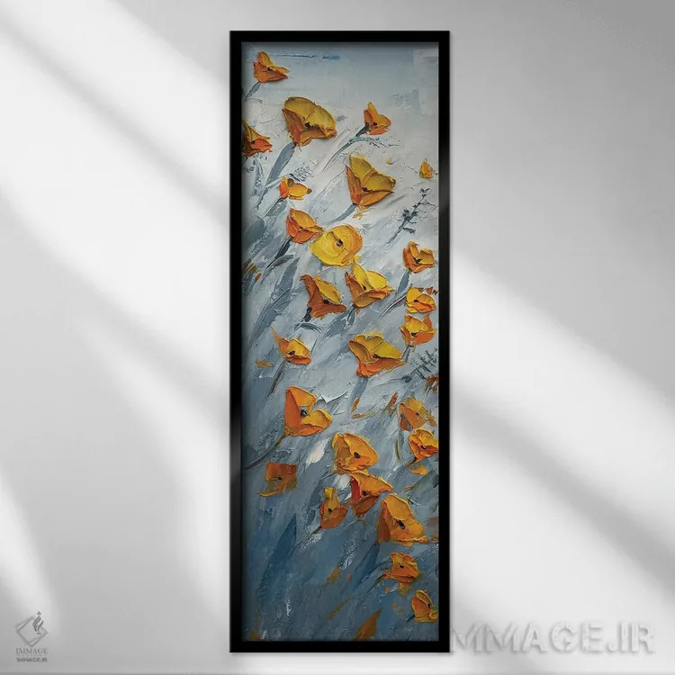 تابلو تا ابد و یک روز اثر لیزا الی - نمای قابدار مشکی