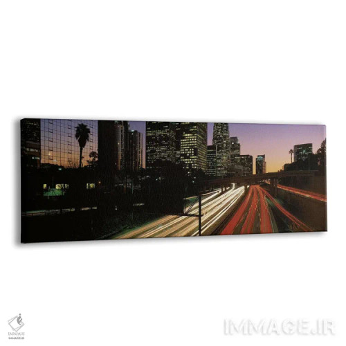 تابلو بزرگراه هاربر، لسآنجلس، کالیفرنیا اثر پانورامیک ایمجز (استودیو عکاسی عریض) - نمای پرسپکتیو محصول