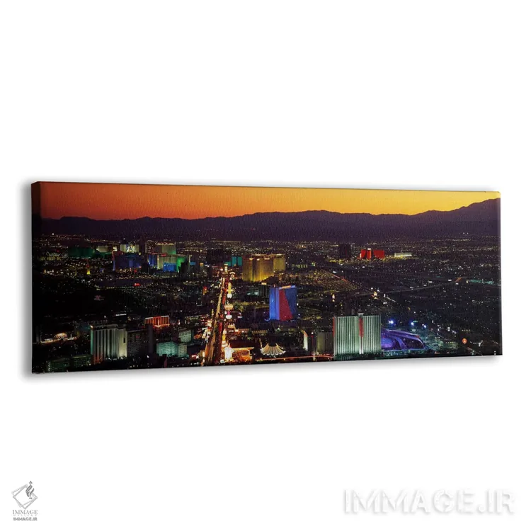 تابلو هتلهای لاسوگاس، نوادا اثر پانورامیک ایمجز (استودیو عکاسی عریض) - نمای پرسپکتیو محصول