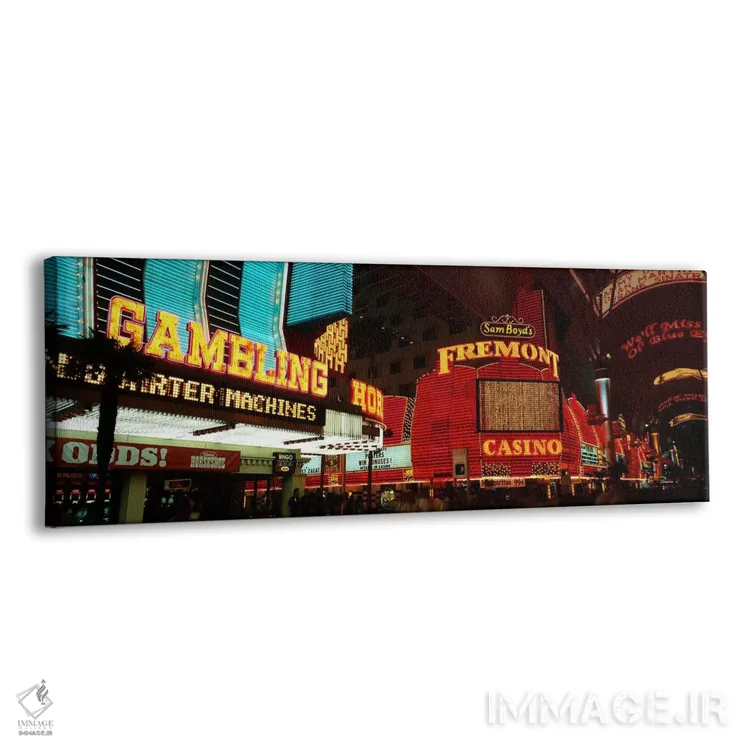 تابلو تجربه خیابان فرِمونت، لاسوگاس، نوادا اثر پانورامیک ایمجز (استودیو عکاسی عریض) - نمای پرسپکتیو محصول