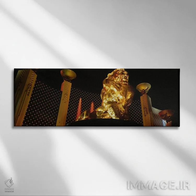 تابلو امجیام گرند، لاسوگاس، نوادا اثر پانورامیک ایمجز (استودیو عکاسی عریض) - نمای روبهرو روی دیوار