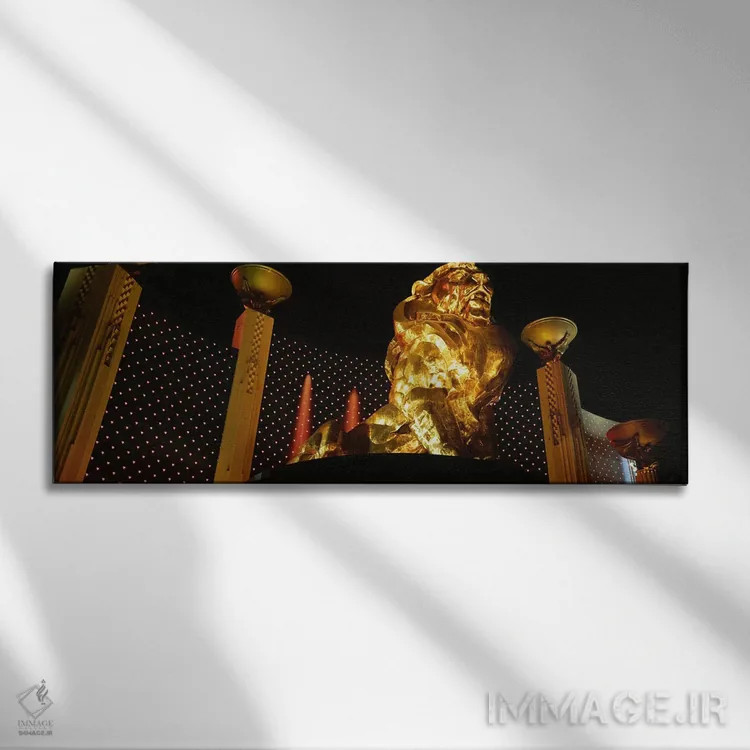 تابلو امجیام گرند، لاسوگاس، نوادا اثر پانورامیک ایمجز (استودیو عکاسی عریض) - نمای روبهرو روی دیوار