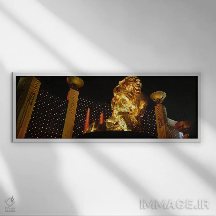 تابلو امجیام گرند، لاسوگاس، نوادا اثر پانورامیک ایمجز (استودیو عکاسی عریض) - نمای قابدار سفید