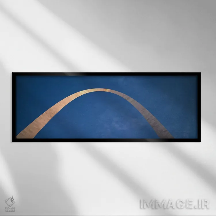 تابلو طاق سنت لوئیس اثر پانورامیک ایمجز (استودیو عکاسی عریض) - نمای قابدار مشکی