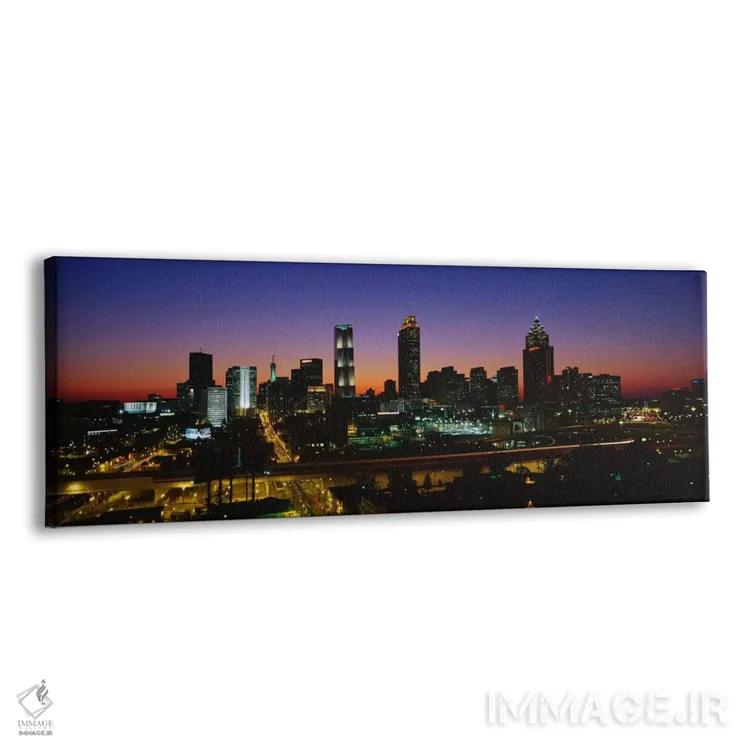 تابلو آتلانتا، جورجیا (۲) اثر پانورامیک ایمجز (استودیو عکاسی عریض) - نمای پرسپکتیو محصول