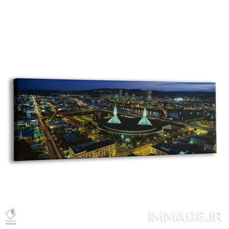 تابلو پورتلند، اورگون اثر پانورامیک ایمجز (استودیو عکاسی عریض) - نمای پرسپکتیو محصول