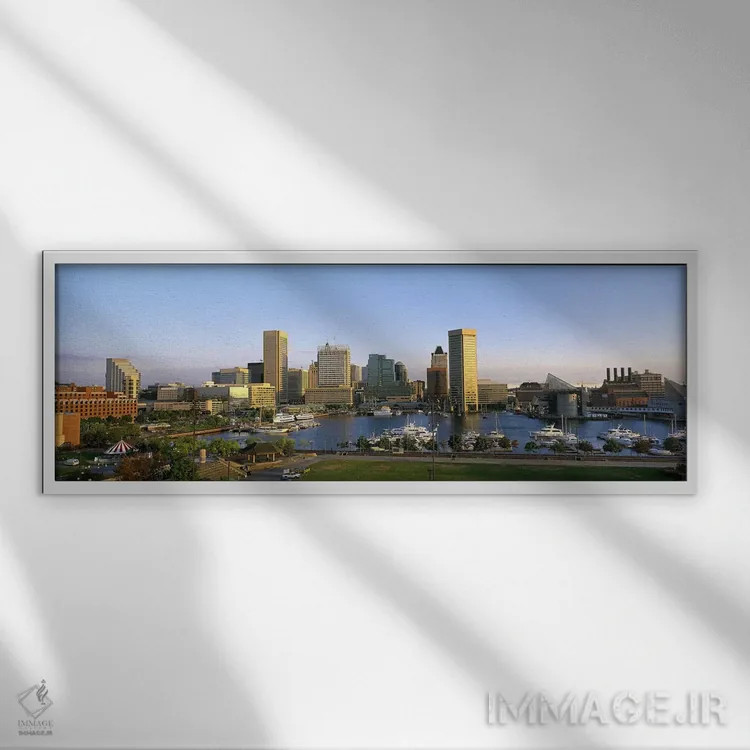 تابلو بالتیمور، مریلند اثر پانورامیک ایمجز (استودیو عکاسی عریض) - نمای قابدار سفید