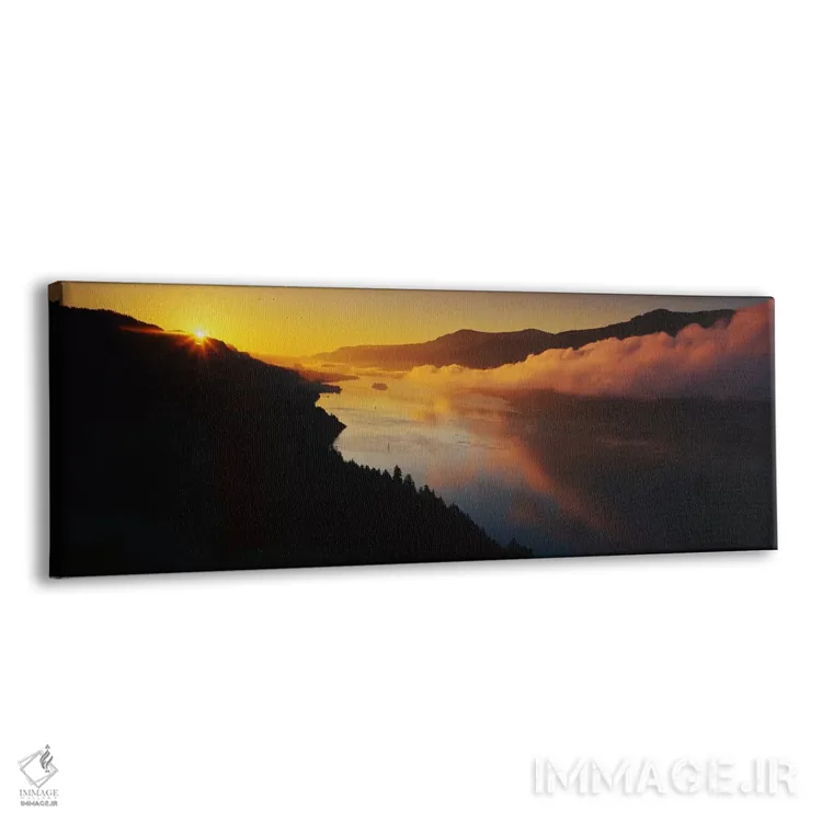 تابلو دره رودخانه کلمبیا، اورگون اثر پانورامیک ایمجز (استودیو عکاسی عریض) - نمای پرسپکتیو محصول
