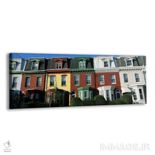 تابلو خانههای ردیفی، فیلادلفیا، پنسیلوانیا اثر پانورامیک ایمجز (استودیو عکاسی عریض) - نمای پرسپکتیو محصول