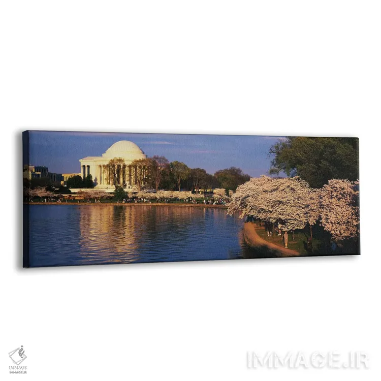 تابلو حوضچه جزر و مدی، واشنگتن دیسی اثر پانورامیک ایمجز (استودیو عکاسی عریض) - نمای پرسپکتیو محصول