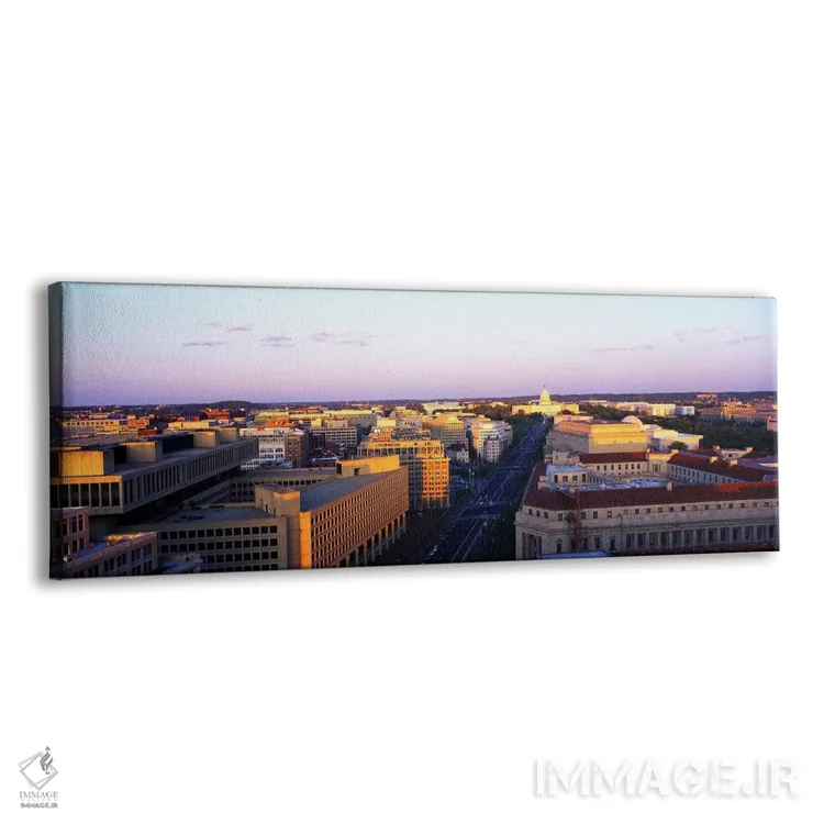 تابلو خیابان پنسیلوانیا، واشنگتن دیسی اثر پانورامیک ایمجز (استودیو عکاسی عریض) - نمای پرسپکتیو محصول