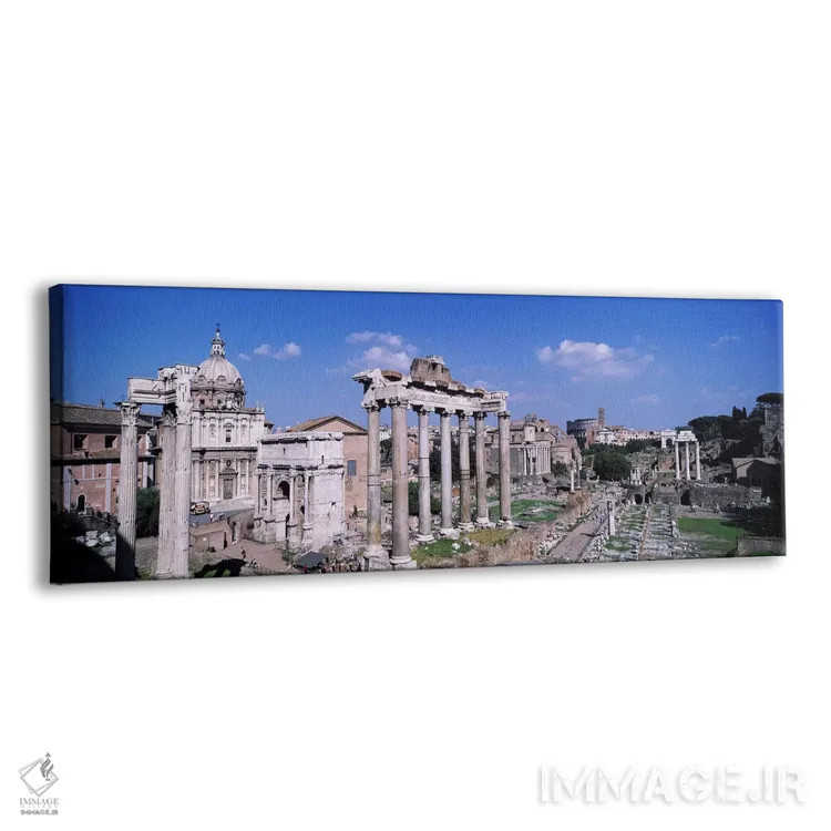 تابلو Rome, Lazio Region, Italy,فوروم رومی (فروم رومانوم)، رم، استان لاتزیو، ایتالیا اثر پانورامیک ایمجز (استودیو عکاسی عریض) - نمای پرسپکتیو محصول