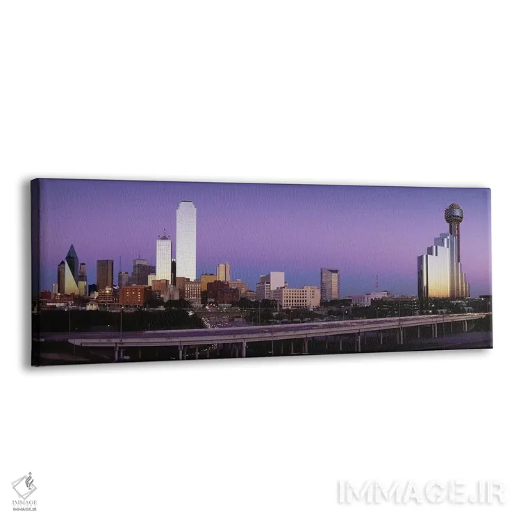 تابلو Dallas, Texas, USA,ساختمانها در یک شهر، دالاس، تگزاس، آمریکا اثر پانورامیک ایمجز (استودیو عکاسی عریض) - نمای پرسپکتیو محصول