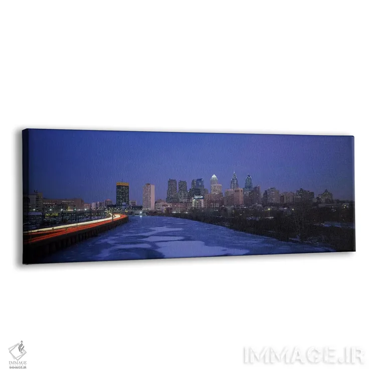 تابلو Philadelphia, Pennsylvania, USA #2,ساختمانها در یک شهر، فیلادلفیا، پنسیلوانیا، آمریکا (۲) اثر پانورامیک ایمجز (استودیو عکاسی عریض) - نمای پرسپکتیو محصول