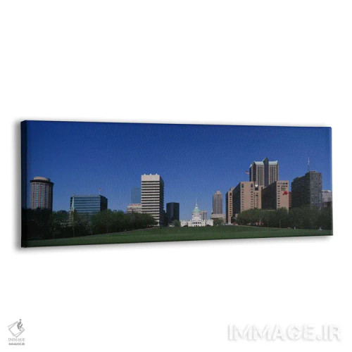 تابلو St Louis, Missouri, USA,ساختمانها در یک شهر، سنت لوئیس، میزوری، آمریکا اثر پانورامیک ایمجز (استودیو عکاسی عریض) - نمای پرسپکتیو محصول